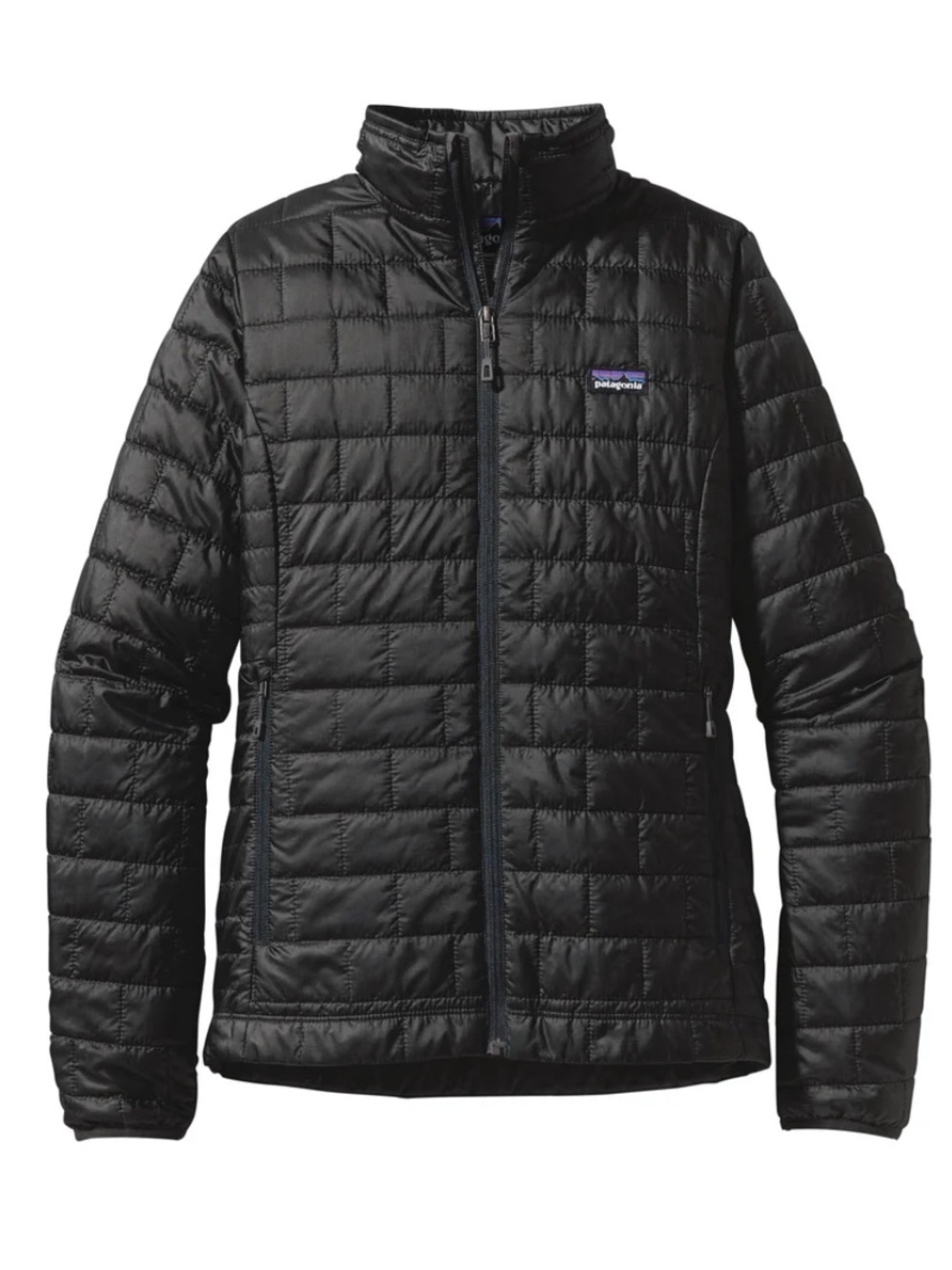 Patagonia Women’s Nano Puff Jacket in Black Sz L